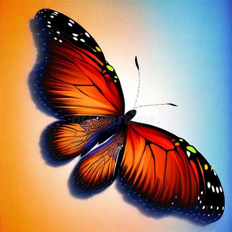 Illustrazione di una farfalla nera su uno sfondo scuro