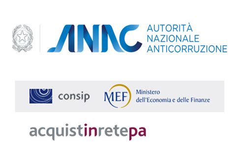 Anac and Consip logos side-by-side