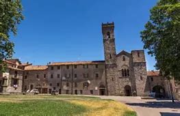 Panorama di Abbadia San Salvatore con l'Abbazia