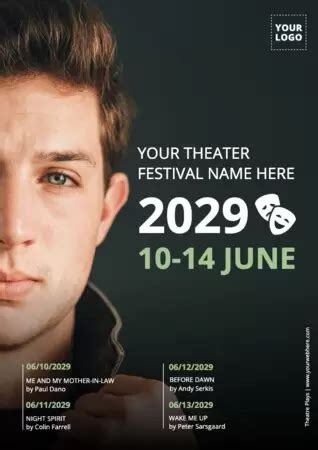 locandina di uno spettacolo teatrale sociale