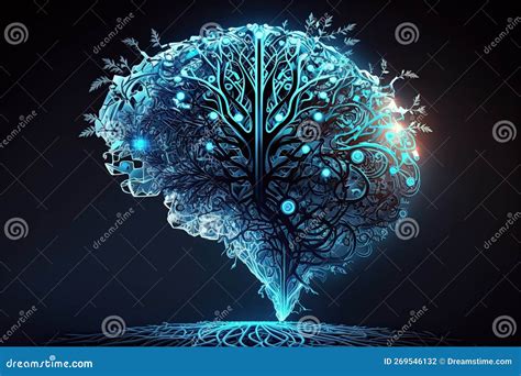 Rappresentazione stilizzata di un cervello con connessioni neurali