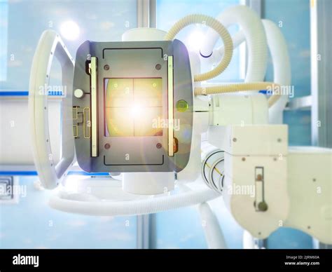 Immagine di un vecchio apparecchio a raggi X