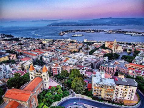 Panorama della città di Messina