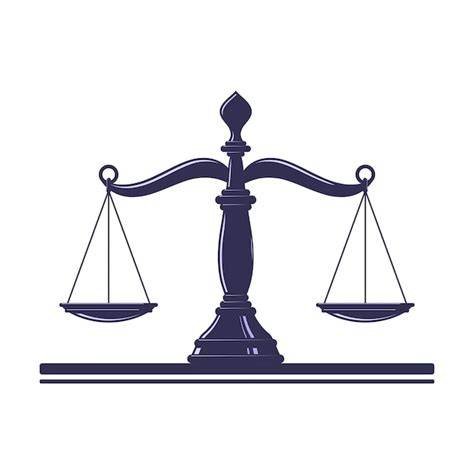simbolo della giustizia con una bilancia