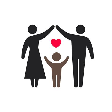 Simbolo di famiglia adottiva