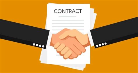 Icona di un contratto di lavoro