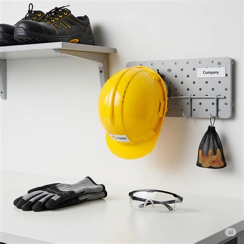 Set di DPI per elettricista: guanti, occhiali, casco, scarpe