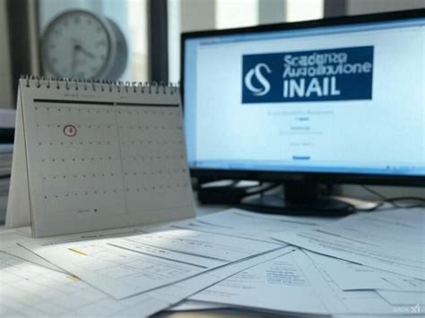 Documento con scadenze per l'autoliquidazione INAIL