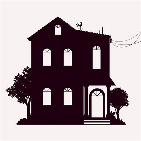 Illustrazione stilizzata di una casa con una persona anziana e una badante all'interno
