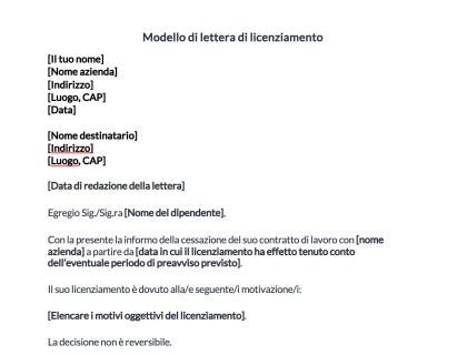 Illustrazione di un lavoratore che riceve una lettera di licenziamento e un simbolo di supporto finanziario
