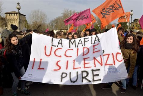 Manifestazione Libera contro la mafia