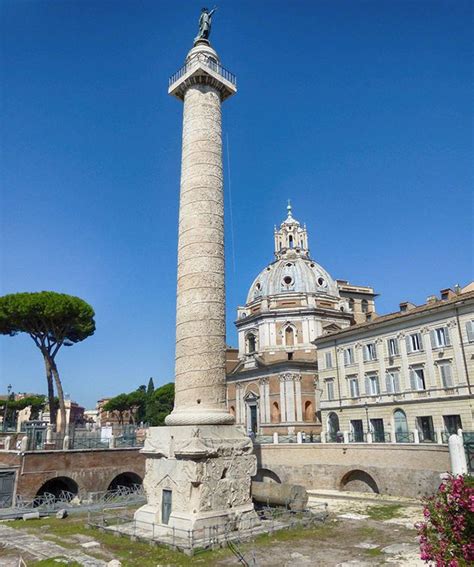 La Colonna Traiana nel Foro Romano