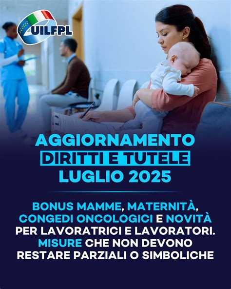 Infografica che riassume i diritti e le tutele per la maternità in Italia