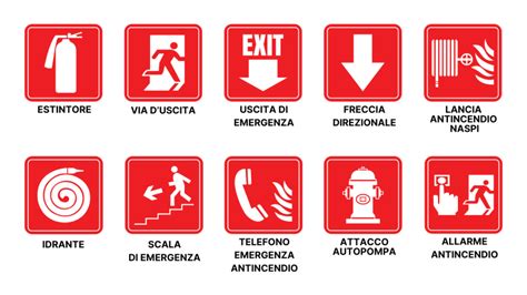 Simbolo di un idrante antincendio