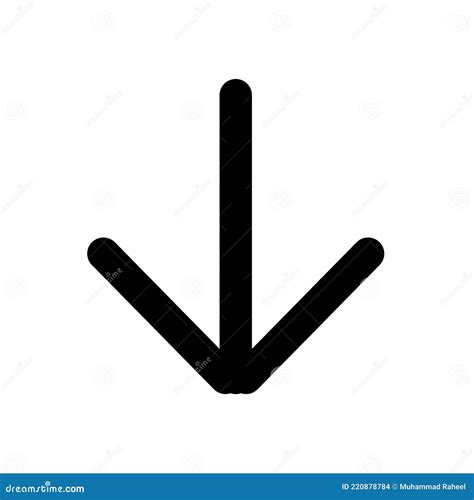 Simbolo della previdenza sociale con una freccia verso il basso