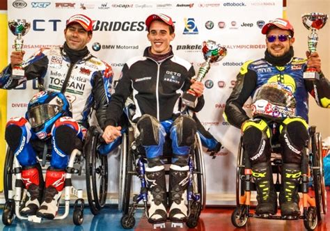 Piloti del team Di.Di. Diversamente Disabili prima di una gara