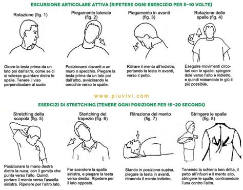 Persona che esegue esercizi di stretching per il collo