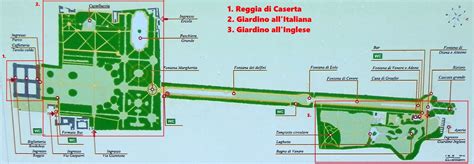 Mappa tattile del Parco della Reggia di Caserta