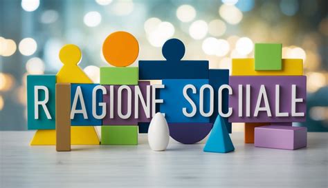 Infografica che mostra le differenze tra ragione sociale e denominazione sociale