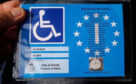 Contrassegno unificato disabili europeo (CUDE)