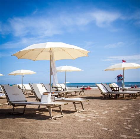 Spiaggia privata Grand Hotel Rimini