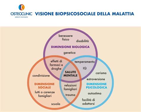 Illustrazione del modello biopsicosociale della disabilità