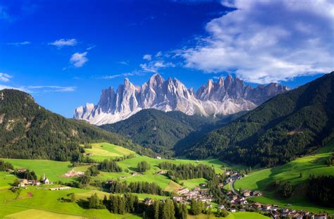 Panorama montano del Trentino Alto Adige