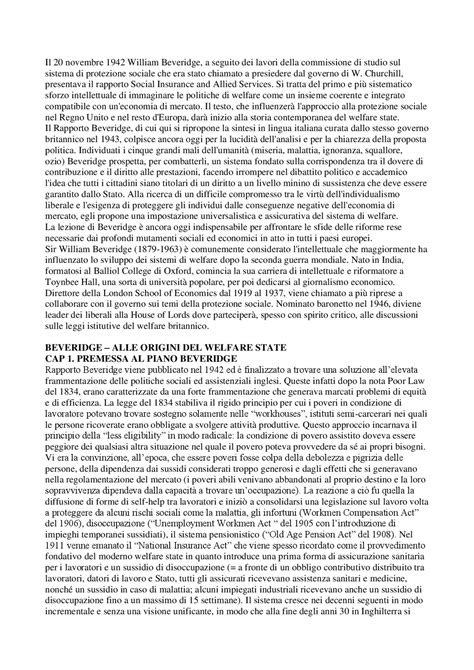 Storia del Welfare State