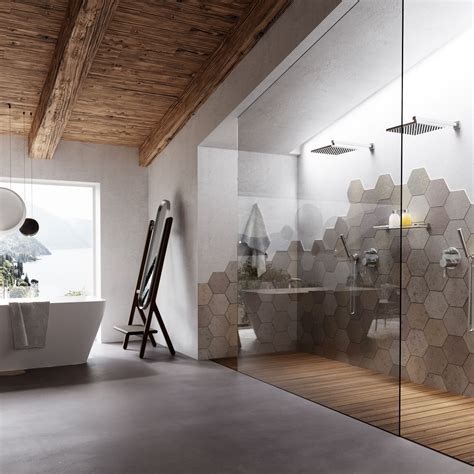 Esempi di adesivi decorativi per bagni con stile vintage