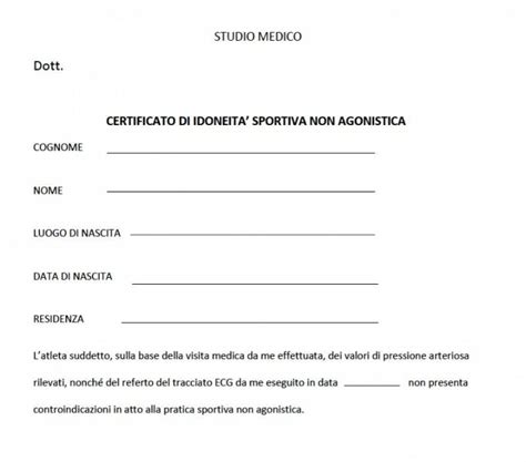 certificato medico non autosufficienza