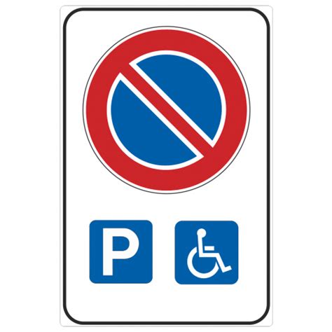 Segnale di parcheggio disabili