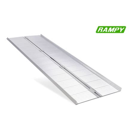 Rampa pieghevole in alluminio