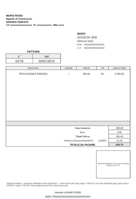 Illustrazione di un agente di commercio che compila una fattura