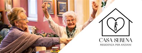 Casa di Riposo con anziani che interagiscono