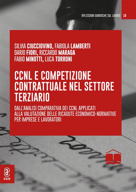 Copertina di un CCNL di settore