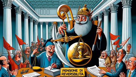 Diagramma che illustra le percentuali della pensione di reversibilità spettanti a coniuge e figli in base al numero di beneficiari