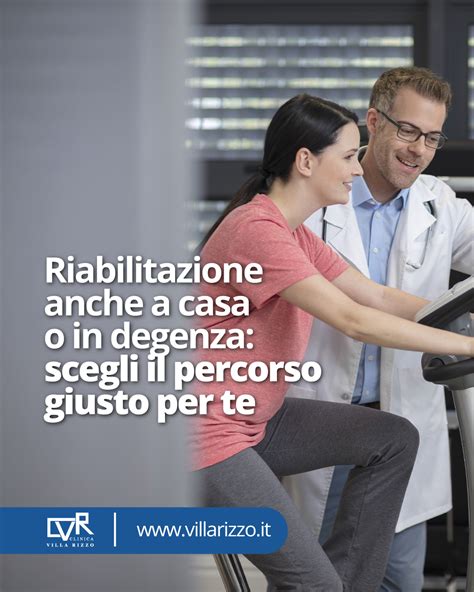 Diagramma che confronta riabilitazione in regime di ricovero e ambulatoriale