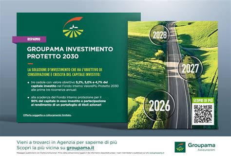 Infografica che illustra i tre profili di investimento di Groupama Open: Prudente, Bilanciato, Dinamico.