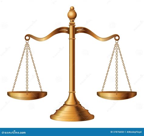 Un bilancia della giustizia stilizzata