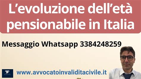 Grafico che mostra l'evoluzione dell'età pensionabile in Italia nel tempo