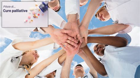 Diagramma che illustra i componenti di un team di cure palliative