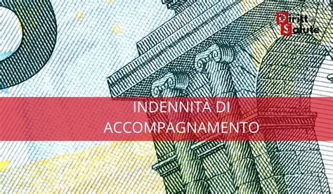 Schema riassuntivo dei requisiti per l'indennità di accompagnamento