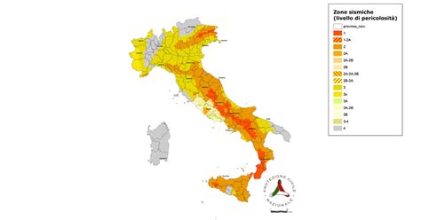 Mappa delle zone di svantaggio socio-economico in Italia