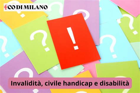 Distinzione tra invalidità e handicap