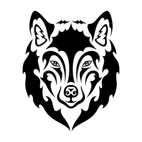 Simbolo religioso con un lupo stilizzato