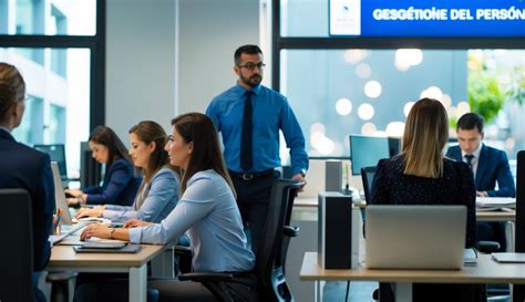 Ufficio Enasarco con personale al lavoro