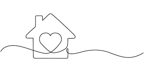 Simbolo di una casa con un cuore all'interno, che rappresenta una comunità terapeutica