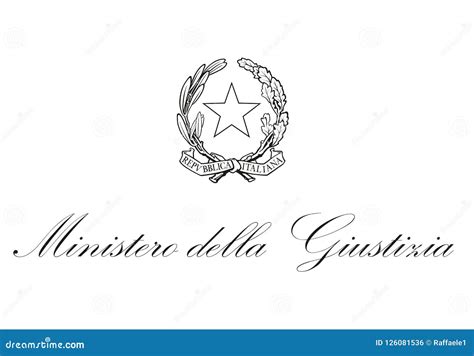 Simbolo della giustizia italiana