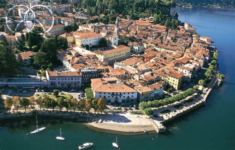 Vista panoramica di Arona sul Lago Maggiore