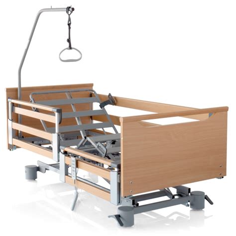 Letto ortopedico elettrico con sponde